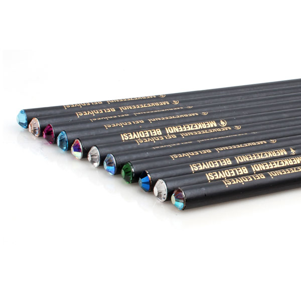 Pencil with Coloured Stones